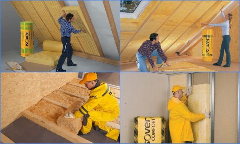 Утеплитель изовер область применения фото